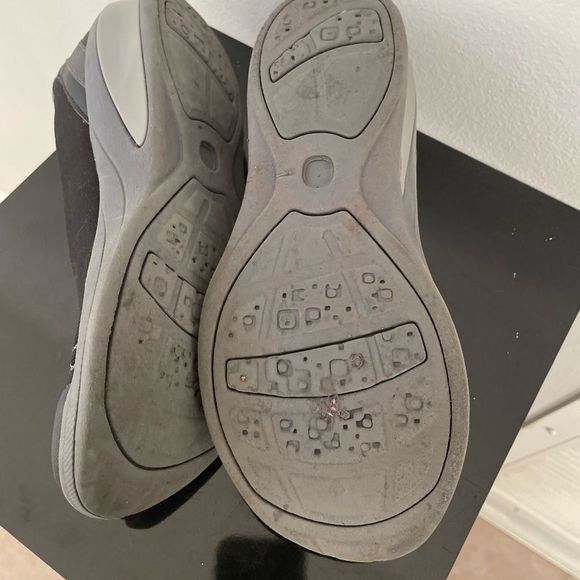 LAUNORY Women's Espadrilles shoes Black Gray size 7 - Picture 6 of 7